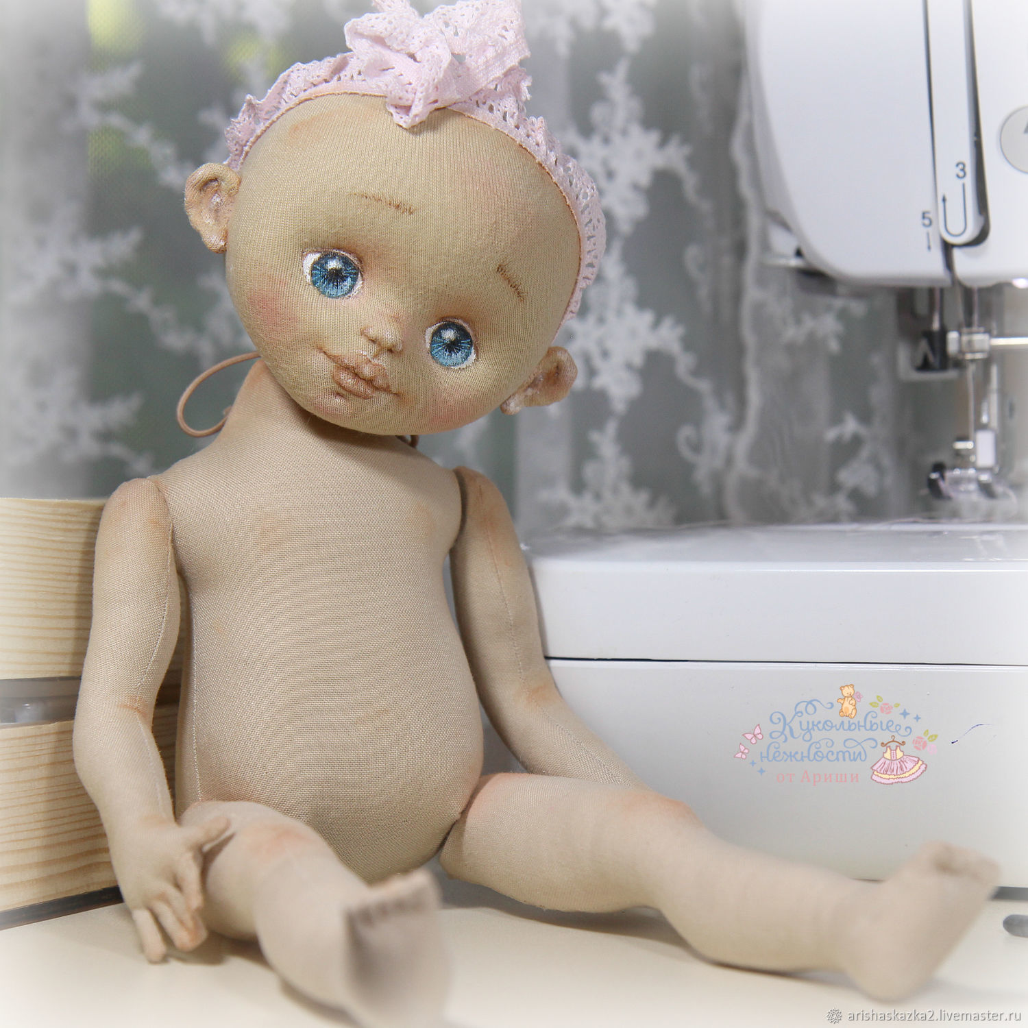 картинка Выкройка 2018 каркасной куклы от магазина Ариши Рукодельные нежности