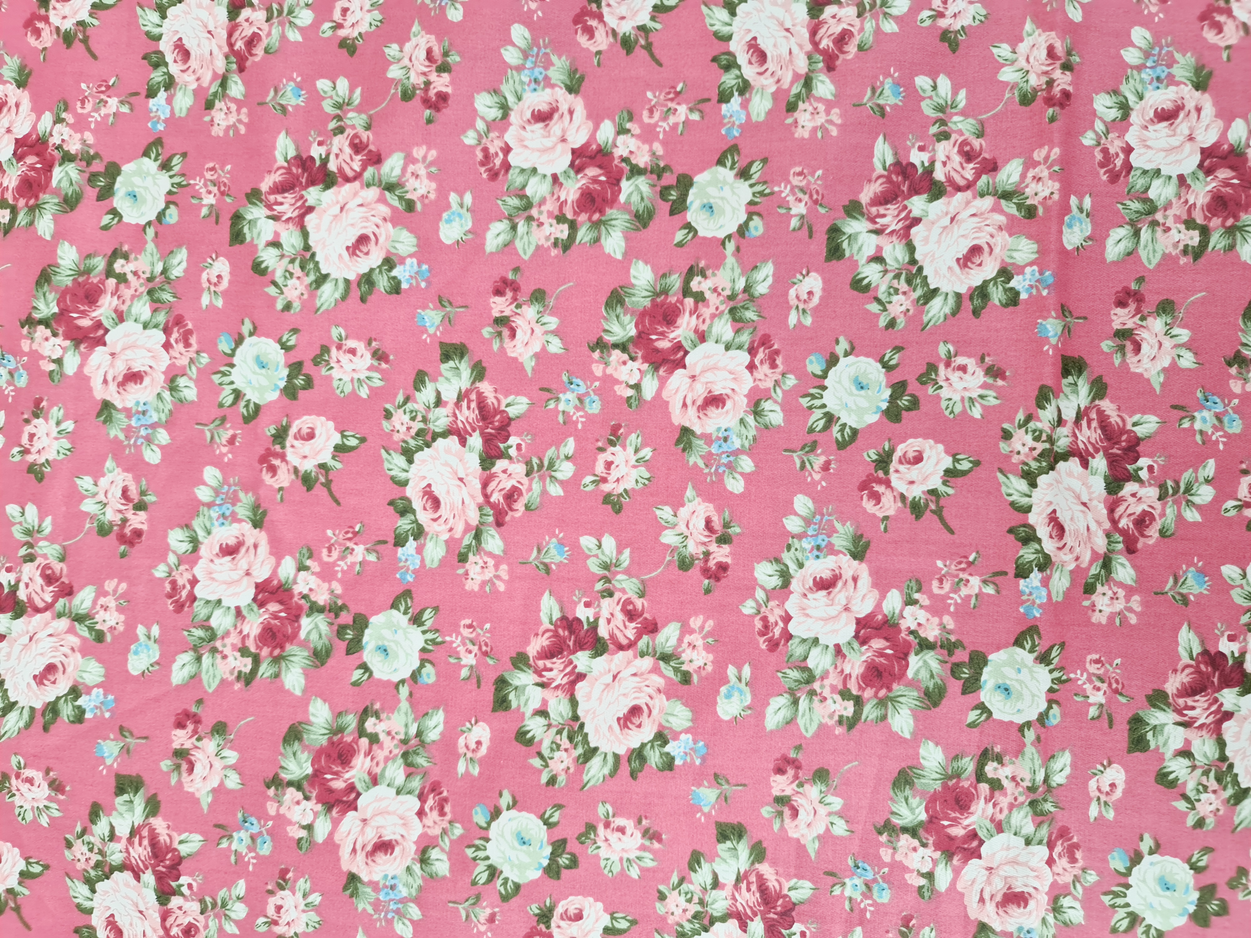картинка Ткань хлопок "Розы прованса  "  нежный бордо  , сатин   от магазина Ариши Рукодельные нежности