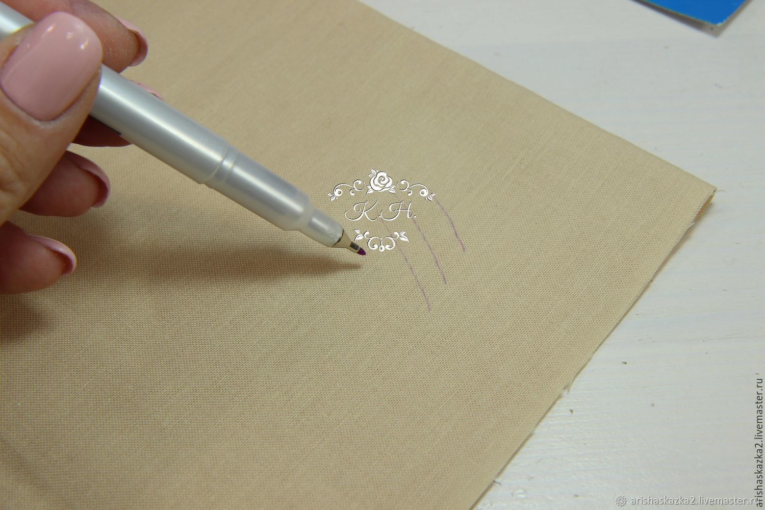 картинка Самоисчезающий маркер prym от магазина Ариши Рукодельные нежности