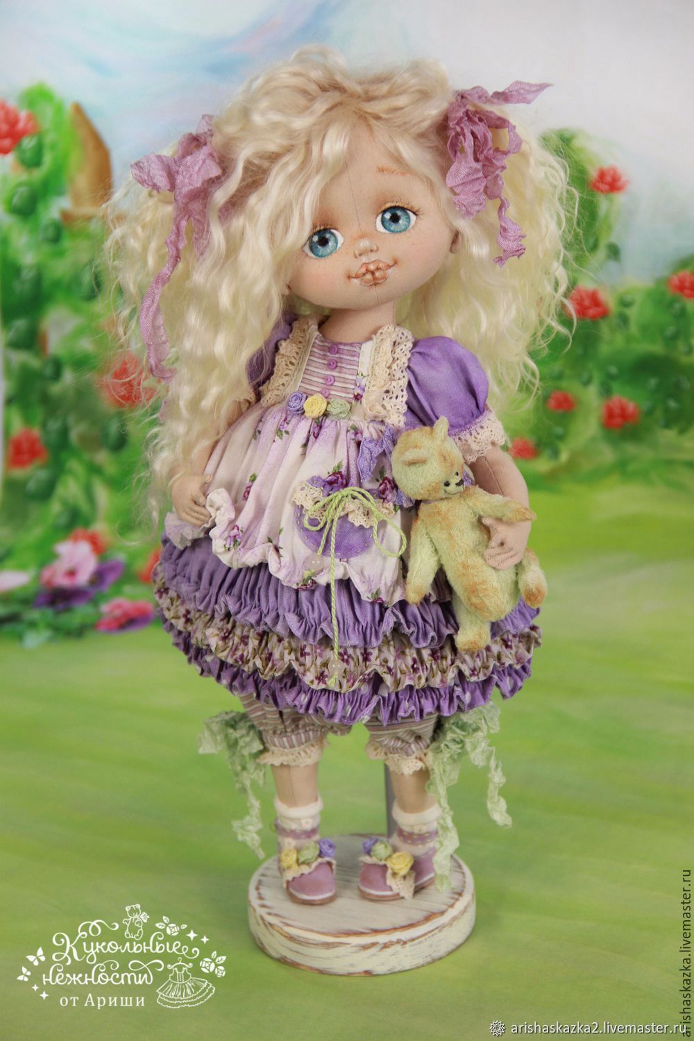 картинка Выкройки Выкройка каркасной куклы от магазина Ариши Рукодельные нежности